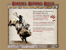 Tablet Screenshot of bonsallbuckingbulls.com